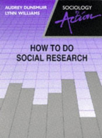 Cover for How to Do Social Research (Sociology in Action)
