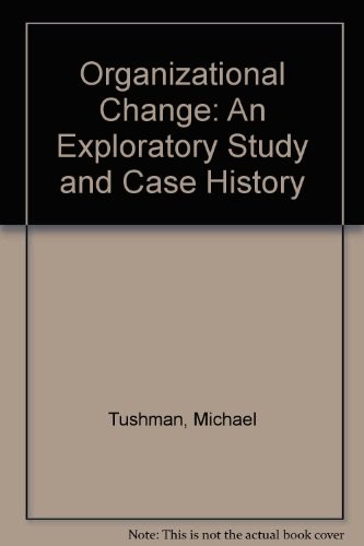 Cover for Organizational change