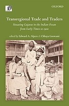Cover for Transregional Trade and Traders