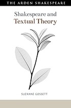 Cover for Shakespeare and Textual Theory