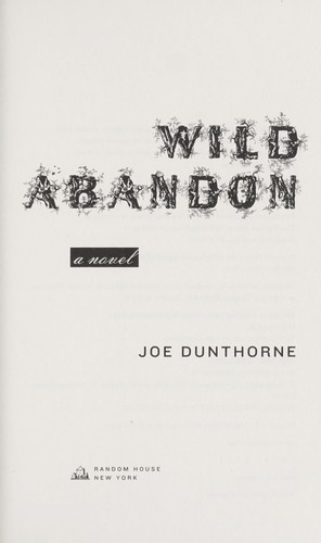 Cover for Wild abandon
