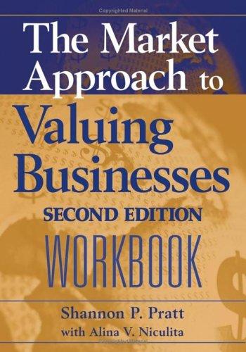 Cover for The Market Approach to Valuing Businesses Workbook