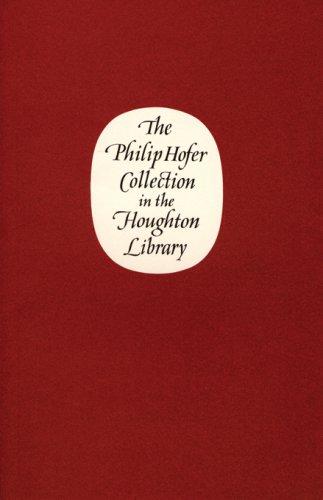 Cover for The Philip Hofer Collection in the Houghton Library