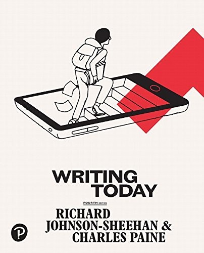 Cover for Writing Today