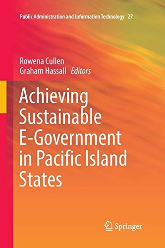 Cover for Achieving Sustainable E-Government in Pacific Island States