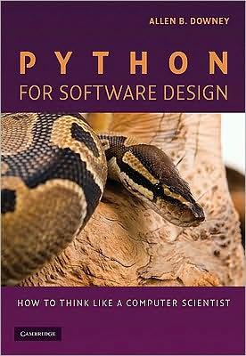 Cover for Python for software design