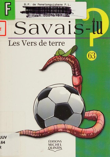 Cover for Les vers de terre