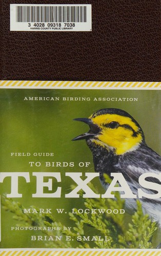 Cover for American Birding Association Field Guide to Birds of Texas