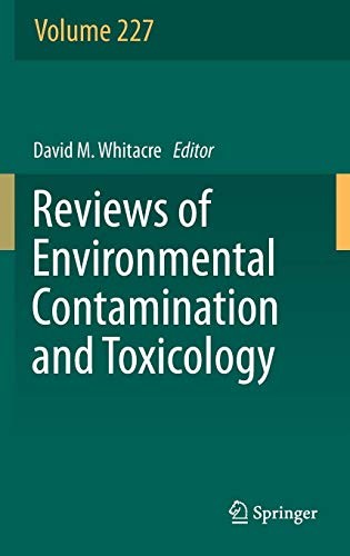 Cover for Reviews of Environmental Contamination and Toxicology, Volume 227