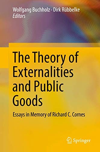 Cover for The Theory of Externalities and Public Goods