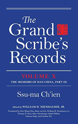 Cover for The Grand Scribe's Records, Volume X : Volume X