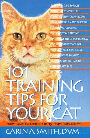 Cover for 101 training tips for your cat
