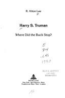Cover for Harry S. Truman