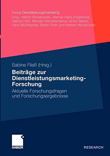 Cover for Beiträge zur Dienstleistungsmarketing-Forschung