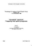 Cover for Proceedings of a Meeting of the EC-Experts' Group, Catania, Italy, 7 to 9 November 1988