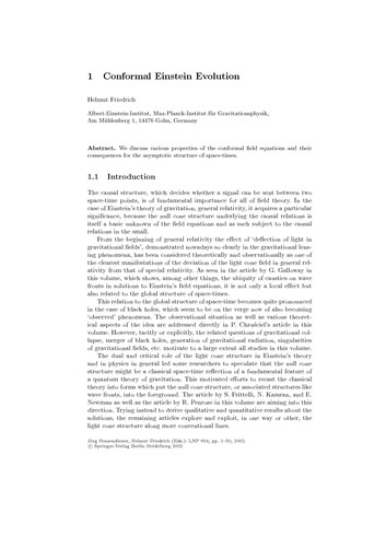 Cover for The conformal structure of space-time
