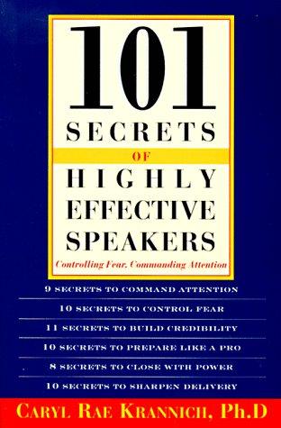 Cover for 101 secrets of highly effective speakers