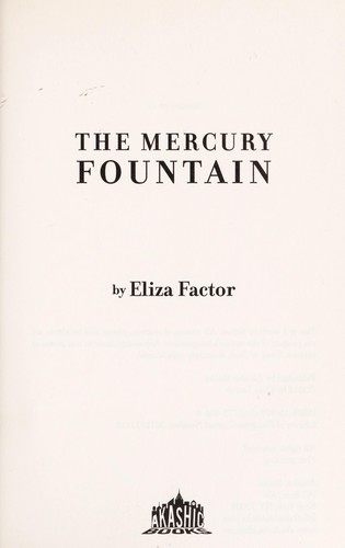 Cover for The mercury fountain
