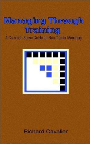 Cover for Managing Through Training