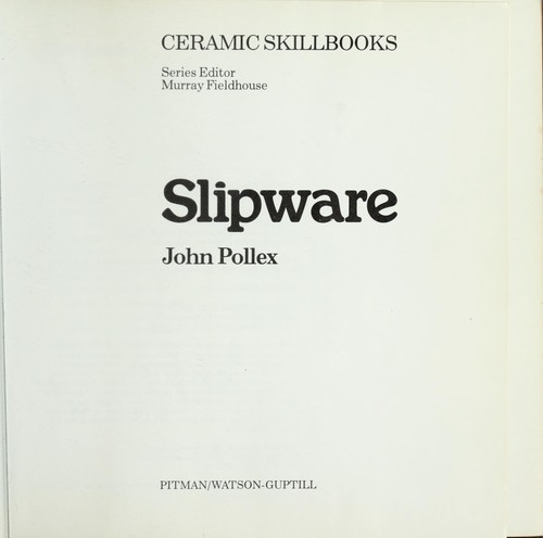 Cover for Slipware
