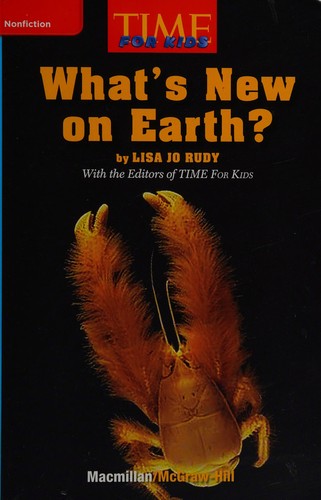 Cover for What's new on earth?
