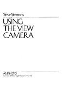 Cover for Using the view camera