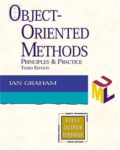 Cover for Object-oriented methods