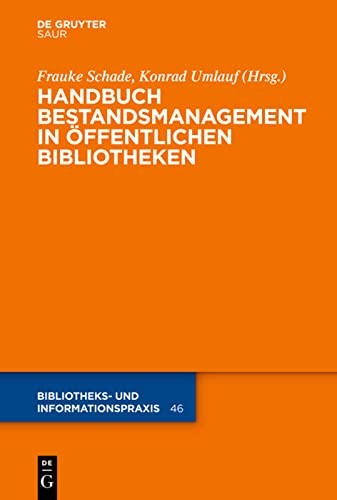 Cover for Handbuch Bestandsmanagement in Öffentlichen Bibliotheken