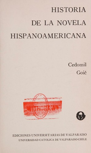 Cover for Historia de la literatura hispanoamericana
