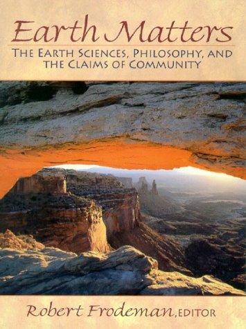 Cover for Earth Matters