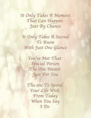 Cover for It Only Takes A Moment