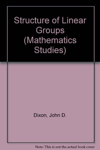 Cover for The structure of linear groups