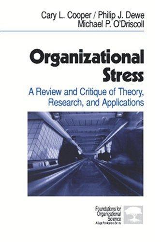 Cover for Organizational Stress