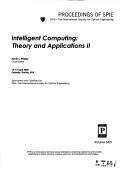 Cover for Intelligent computing