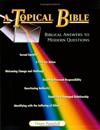 Cover for A topical Bible