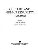Cover for Culture and human sexuality