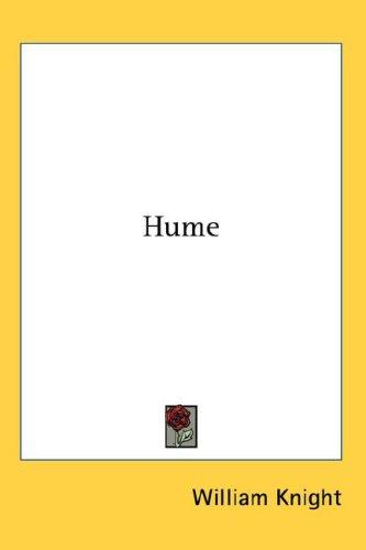 Cover for Hume