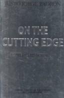 Cover for On the cutting edge