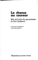 Cover for La Chance au coureur