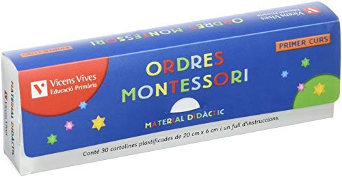 Cover for Capsa Ordres Montessori. Material De L'aula