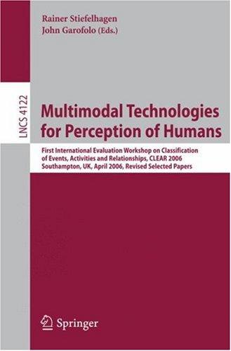 Cover for Multimodal Technologies for Perception of Humans