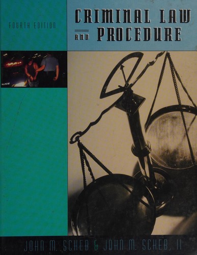 Cover for Criminal Law and Procedure