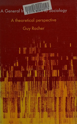 Cover for A general introduction to sociology