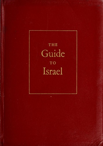 Cover for The guide to Isreal.