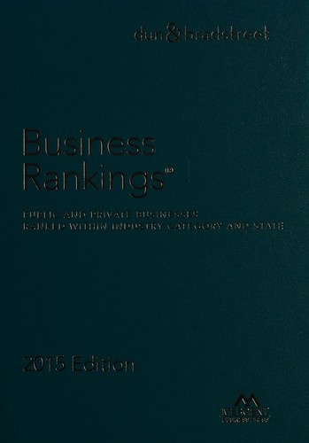 Cover for D & b Business Rankings