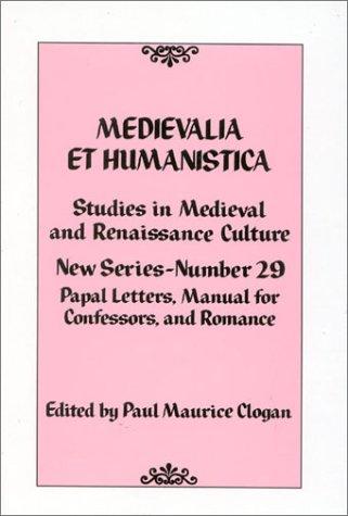Cover for Medievalia et Humanistica No. 29 (Medievalia Et Humanistica New Series)