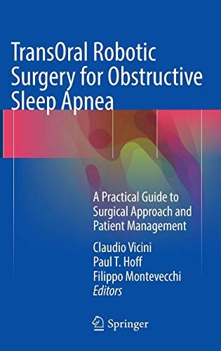 Cover for TransOral Robotic Surgery for Obstructive Sleep Apnea