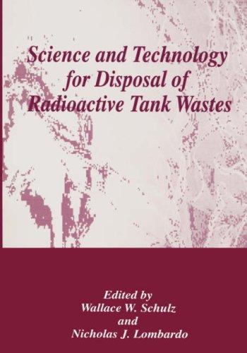 Cover for Science and technology for disposal of radioactive tank wastes