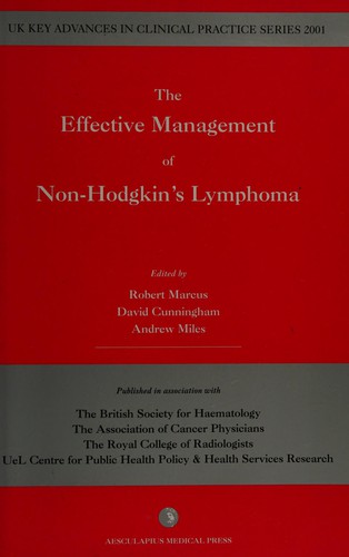 Cover for The effective management of non-Hodgkin's lymphoma