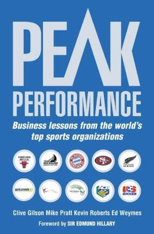 Cover for Peak Performance